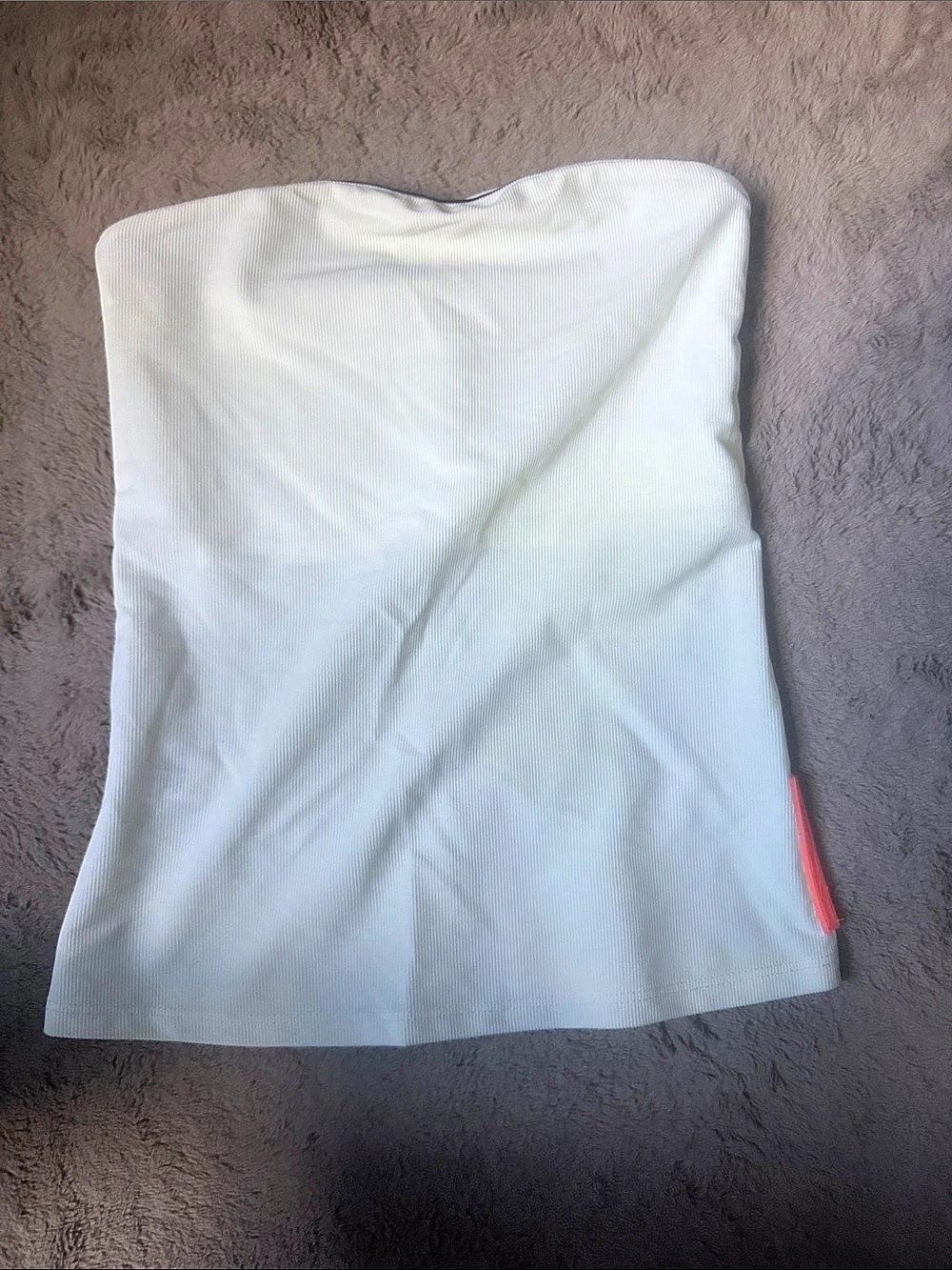 CNCPts Ribbed tube top in White Size XS New
